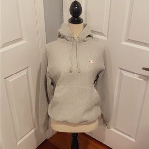Champion Reverse Weave Grey Hoodie
